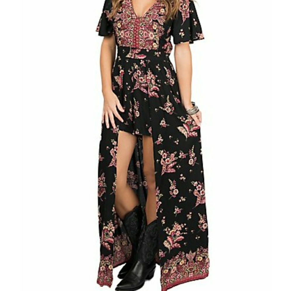 Boho Kimono Romper